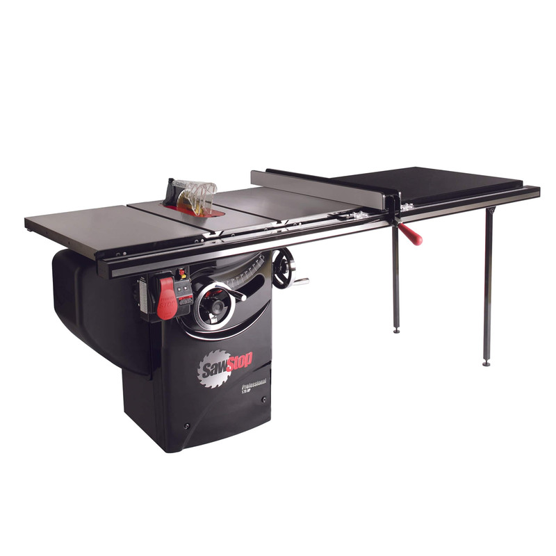 1-3/4 HP Professional Cabinet Saw - 110V 1-Phase - 52" Professional T-Glide Fence System